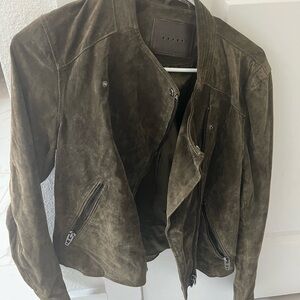 Blank NYC suede moto jacket